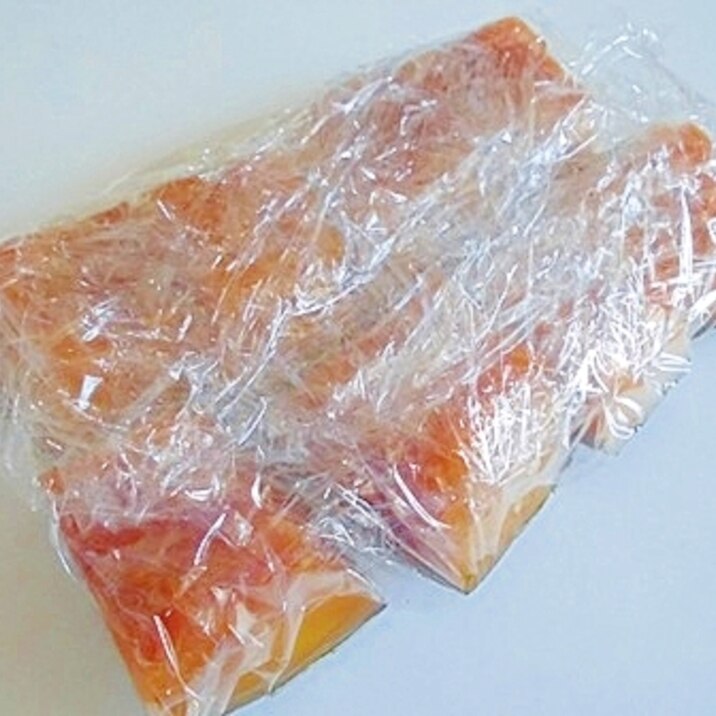 お弁当用 かぼちゃの煮物 ☆ 冷凍保存で